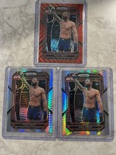 FB43) 2023 Prizm PAUL CRAIG #164 Red Wave Light Heavyweight And 2 Sliver picture