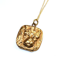 R*A*R*E* FABULOUS Antique *CAVALIER KING CHARLES SPANIEL DOG* LOCKET Necklace  picture