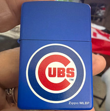Zippo Chicago Cubs MLB Blue Collectible Lighter Sport Theme picture