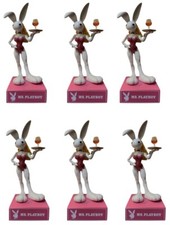 Set of Six Vintage 2002 Ms. Playboy Figurine Collection / 1st Series 9” picture