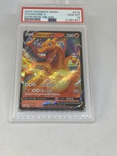 2020 Pokémon SWSH Charizard V Darkness Ablaze #019 PSA 10 GEM MT picture