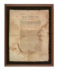 1779 Massachusetts Rev war Tax Document, 
