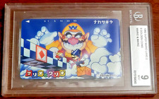 🔴POP OF 1🔴 Japanese SUPER MARIO LAND 2 WARIO & MARIO Phone Card BGS 9 MINT picture
