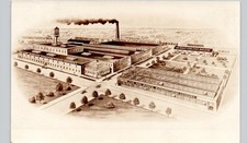 1 MINUTE MANUFACTURING COMPANY newton ia c1910 postcard iowa real photo rppc picture