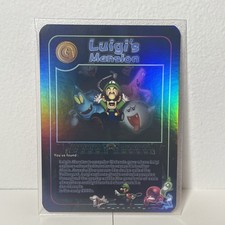 Unjust Trading Cards Ghoulstalgia Luigi’s Mansion Holo Foil Ultra Rare picture