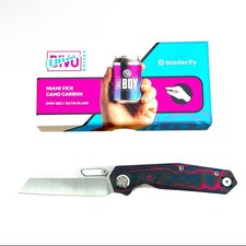 Divo Small Boy - Miami Vice CamoCarbon - S90V - *Blade City Exclusive* #08/50 picture