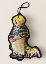 Polo RALPH LAUREN Toggle Coat Bulldog Polo Bear Holiday Ornament picture