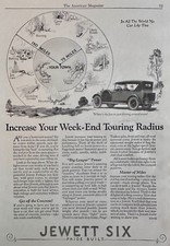 1924 Jewett Six - Page Built Ad #N1618 picture