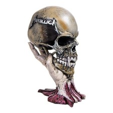 Nemesis Now Metallica Sad But True Skull, Pushead Artwork, Hand-Painted Resin Fi picture
