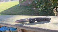 Spyderco Smock great Knife S30v Blade Needs Clips Super Smooth Drop Shut  picture