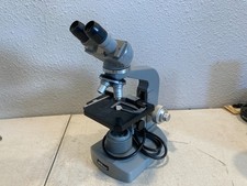 Vintage Nikon Binocular Laboratory Microscope Mechanical Stage Japan 4X 40X Ph picture