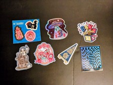 Dutch Bros Sticker Lot Includes 6 Individual Stickers & 1 Sticker Sheet Of 3  picture
