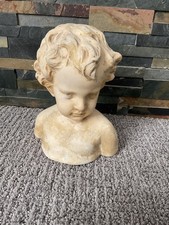 CLASSIC VINTAGE HEAD BUST OF YOUNG BOY picture
