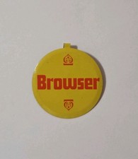 Vintage 1969 McMahan’s Browser Chewing Tobacco 2 1/8” Hanging Store Display picture