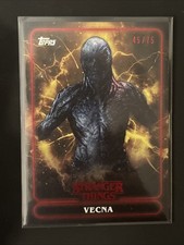 2025 TOPPS STRANGER THINGS Vecna Yellow Jamie Campbell Bower 45/75 picture