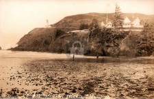 Light House Heceta Head Oregon OR Florence c1910 RPPC Photo Postcard COPY picture