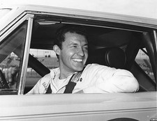 Richard Petty flashes famous smile drivers� seat of one of Plymout- Old Photo picture