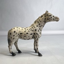 Schleich KNABSTRUPPER MARE Black White Horse Stallion Figure 13617 Retired 2006 picture