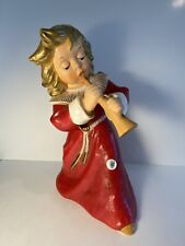 RARE VTG Goebel Angel Weihnacht VERY LARGE 12” Tall #42 057 30 Orig Sticker picture