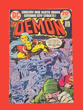 The Demon #13 1973 DC Comics Jack Kirby Etrigan Baron Von Evilstein picture