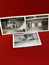 1950s 1957 Ohio Greaser Pool Hall Party Billiards Basement Vintage OOAK Photos picture