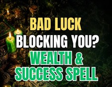 Fast Money Spell - Wealth & Success Ritual, Remove Bad Luck, Money Attraction, P picture