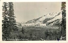 Alaska Mt Mckinley National Park Hotel Robinson R101 RPPC Photo Postcard 22-6804 picture