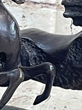 Original Austrian vienna Hot Cast bronze Abstract horse statue Sculpture Figure picture