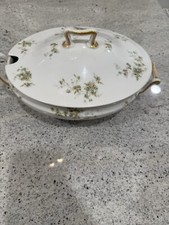 Antique/Vintage Theodore Haviland Limoges France Large Soup Tureen W/Lid picture