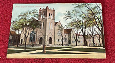 First Baptist Church Keokuk IA Iowa Downtown Early 1900s Postcard PRE WWI picture