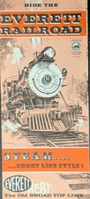 **VINTAGE 1967 EVERETT RAILROAD OLD BROAD TOP LINE SOUVENIR BROCHURE** picture