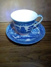 Blue Willow Demitasse cup and saucer picture