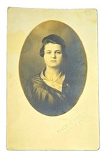 Antique RPPC Photo Postcard Lot 2 Versie Keeling Portrait Paschal Paducah KY AZO picture