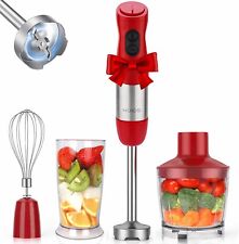 Hand Blender Immersion 800 Watt 4-in-1 Turbo Electric Chopper Mixer Food Grinder picture