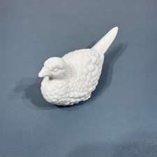 Vintage Otigiri White Porcelain Decorative Pheasant Figurine 5.5