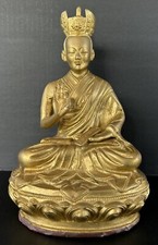 Chinese Tibetan Buddhist Bronze Statue 10