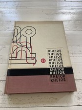 The Rhetor Vol LVI 1963 Central Missouri State College Literary Journal HC picture