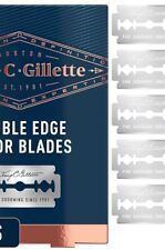5 King C Gillette Double Edge Safety Razors Blades DE NEW PACKAGING picture