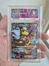 ACE 8 Mega Ampharos EX 086/081 Xy7: Bandit Ring Holo (Japanese) Pokemon Card picture