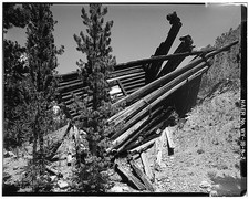 Photo:Medicine Bow Wyoming 1900s Cliff Mine Log Mill Centennial Ridge picture