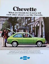 1977 Chevrolet Chevette COLOR Brochure EXCELLENT Condition - Uncirculated 16 Pgs picture