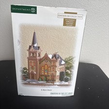 Dept 56 St Mary’s Church- NIB Never Removed From Box picture