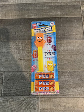Pez Dispenser 2019 PEZ Mascot Orange Retired Some Damage HTF picture