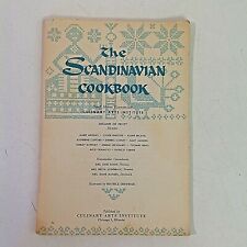 Vintage 1956 Culinary Arts Institute THE SCANDANAVIAN COOKBOOK Norwegian Recipes picture