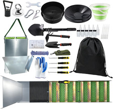 37Pcs Complete Gold Panning Kit for Adults Beginners Enthusiasts picture