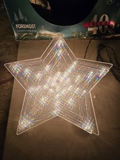 Vintage Foremost Laser Star Christmas Topper  picture