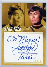 Star Trek Archives & Inscriptions A19 George Takei Inscription Autograph Oh Myyy picture