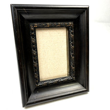 VTG Wood Dark Academia Gothic Frame Dark Brown 4