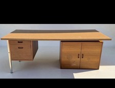 George Nelson Omni Wall System Herman Miller Vintage MCM Desk Cabinet 72” Rare picture