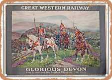 METAL SIGN - 1928 Great Western Railway Vintage Ad picture